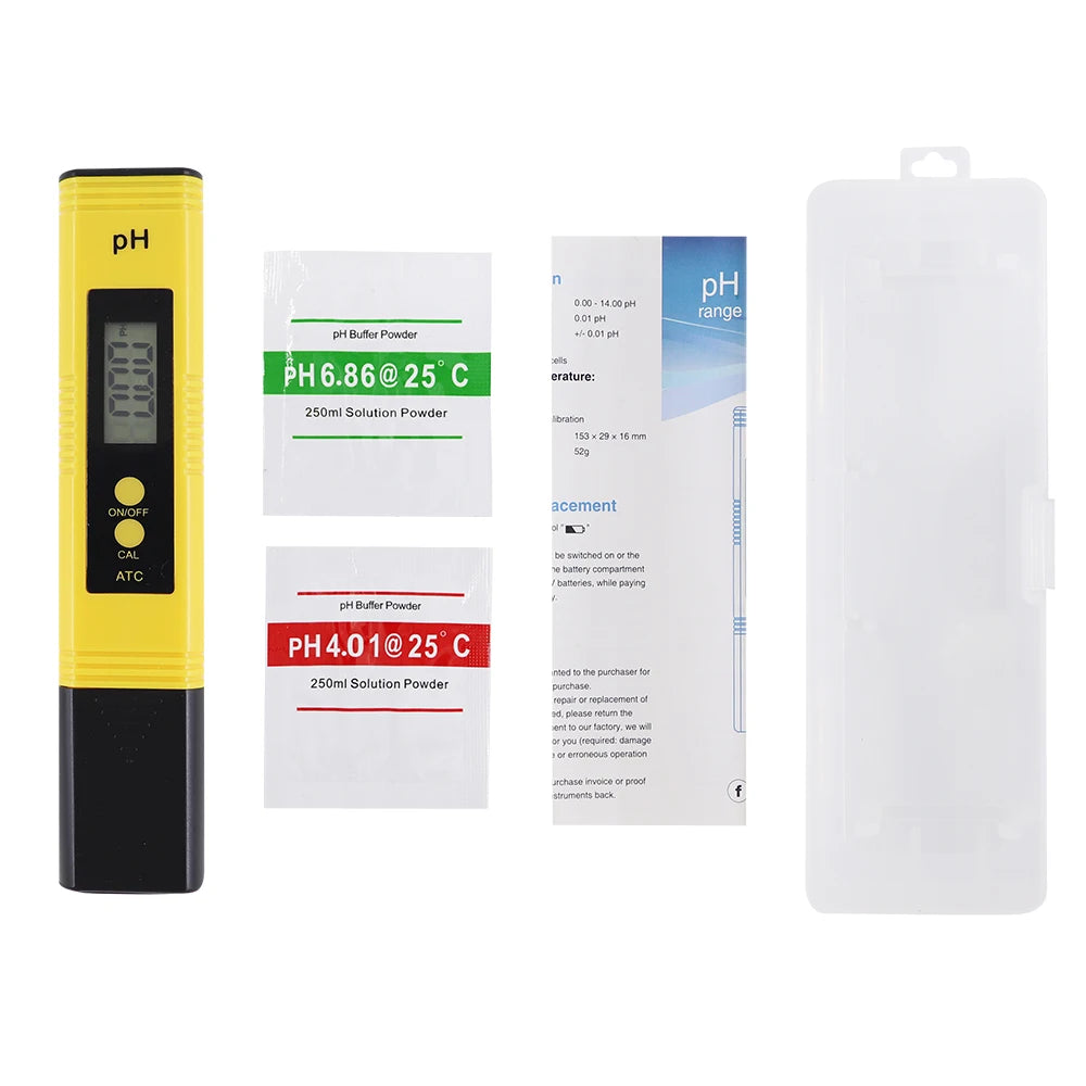 💧 Digital pH Water Tester