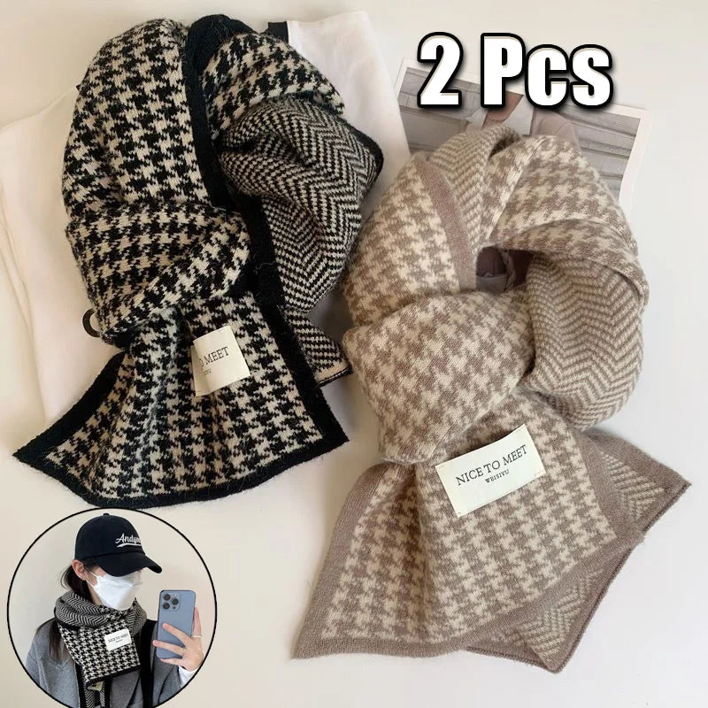 Women's Double-Sided Knit Scarf