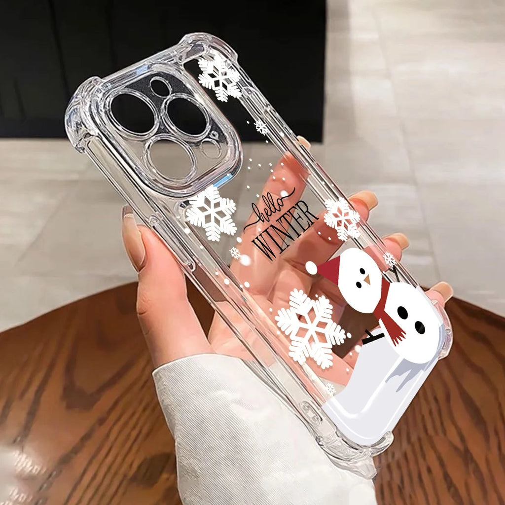 Christmas Snowman iPhone Case