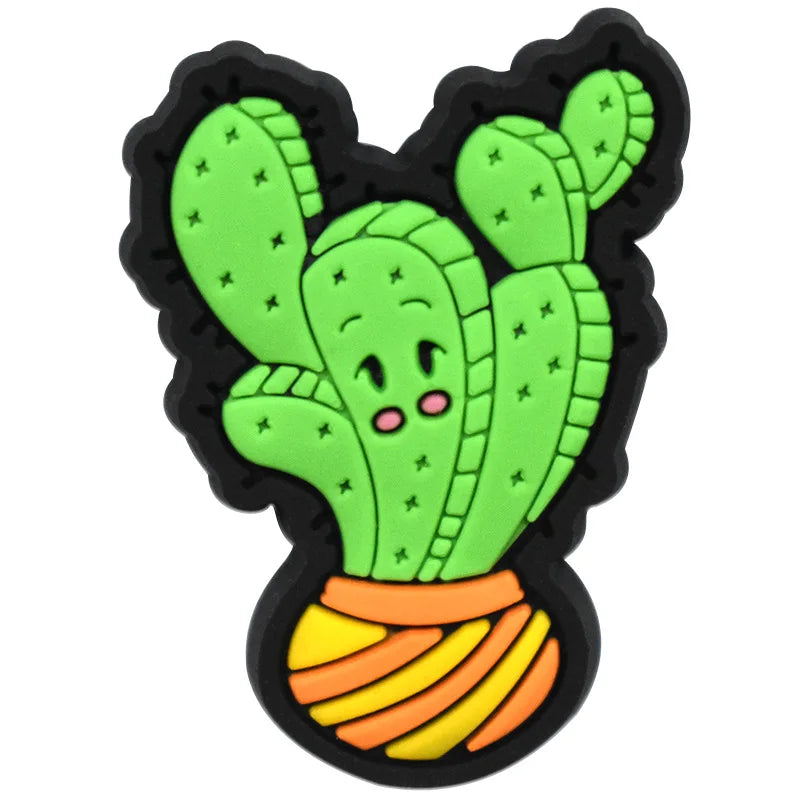 Cactus Shoe Charms