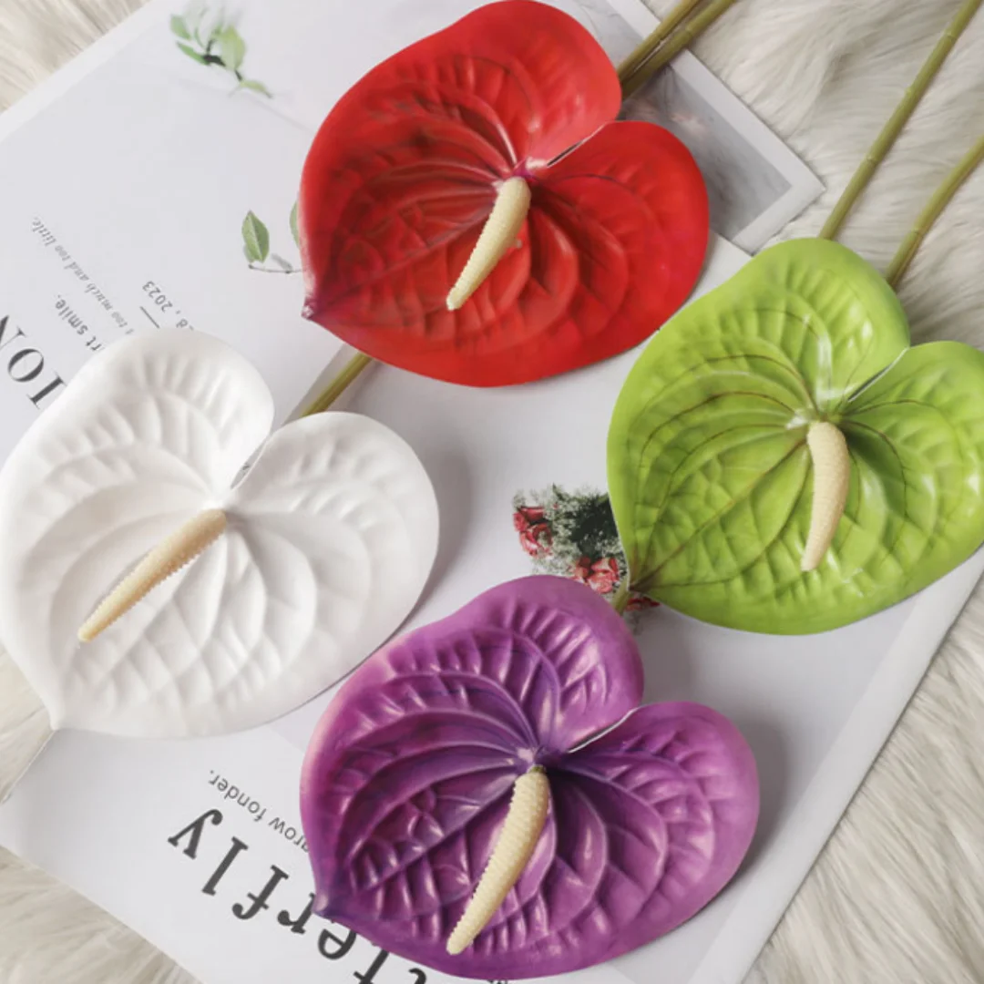 Real-Touch Artificial Anthurium