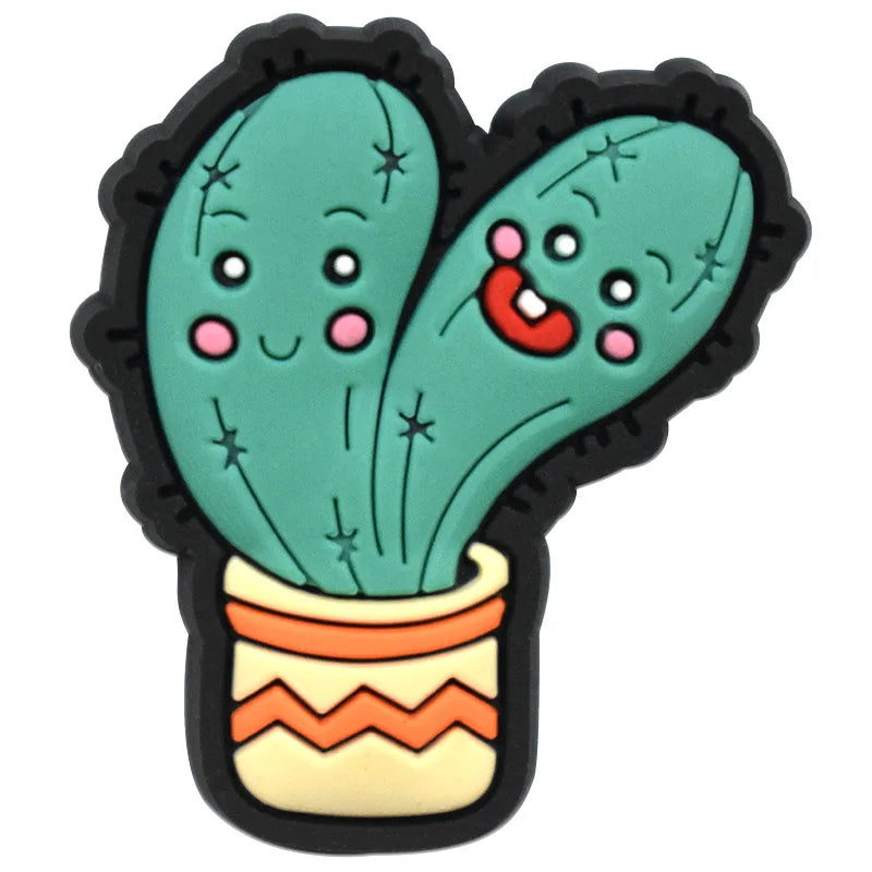 Cactus Shoe Charms