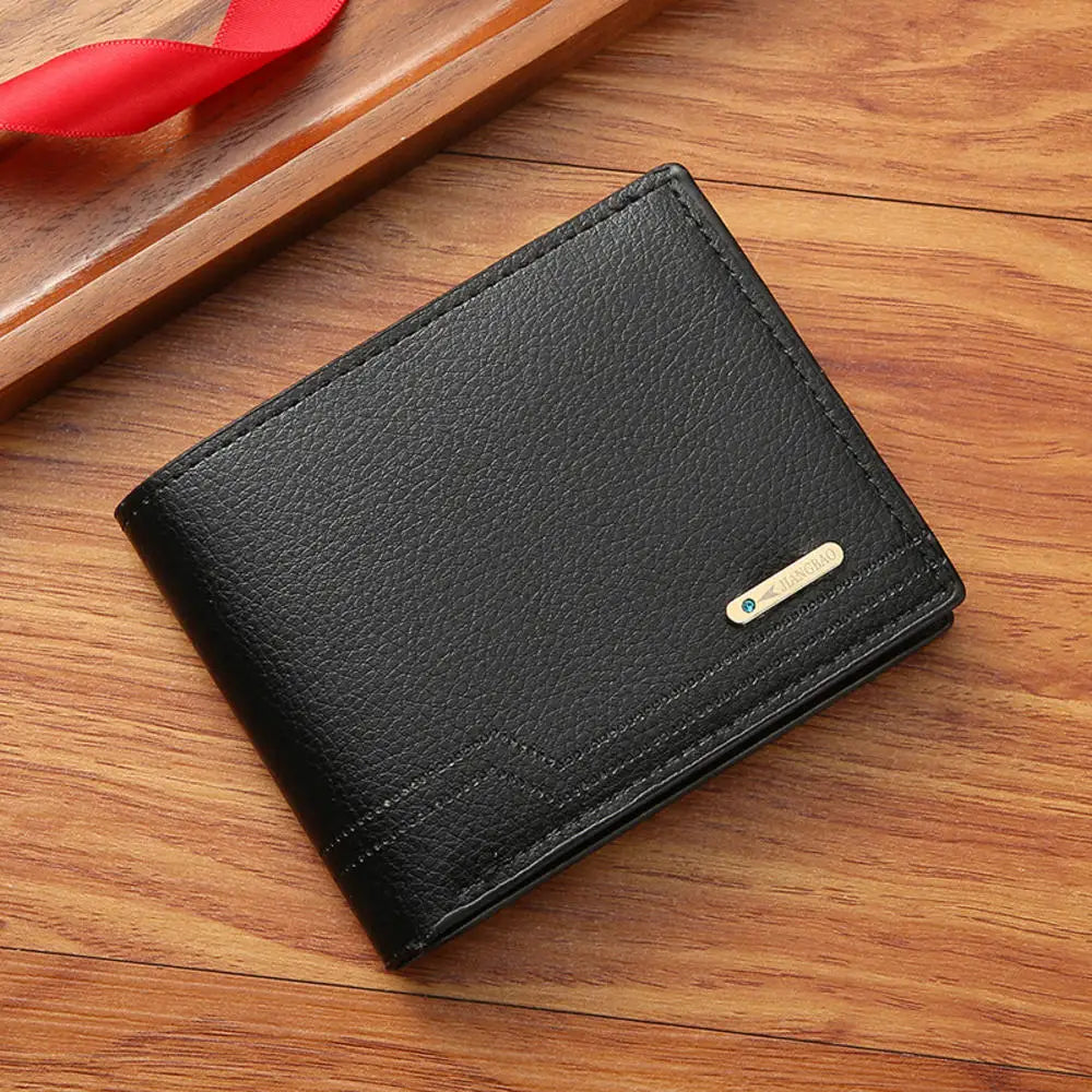 Lychee Texture Men's Wallet