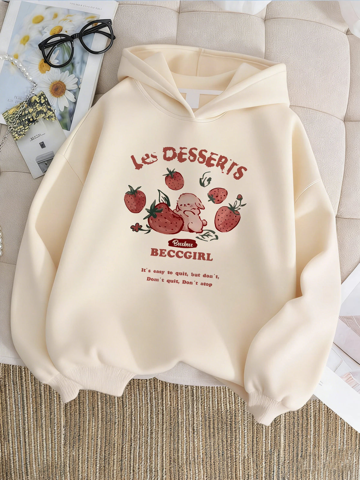 Kids Strawberry Hoodie