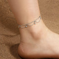 925 Silver Butterfly Chain Anklet