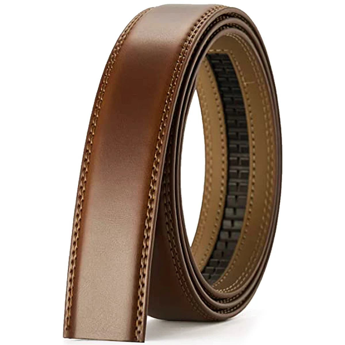 Men's Automatic Leather Ratchet Belt