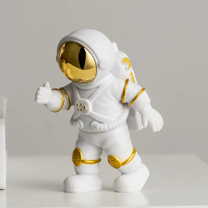 Resin Astronaut Desk Decor