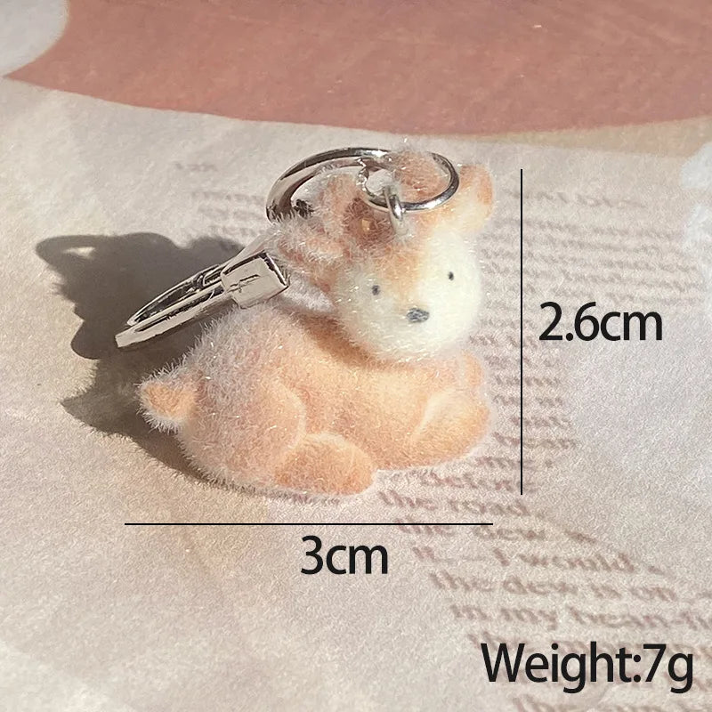 Fluffy Animal Keychains