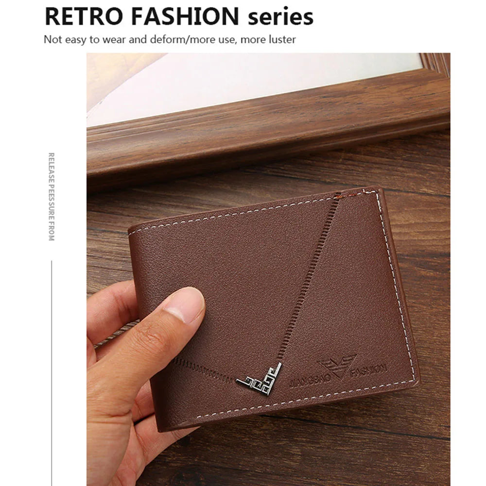 Lychee Texture Men's Wallet