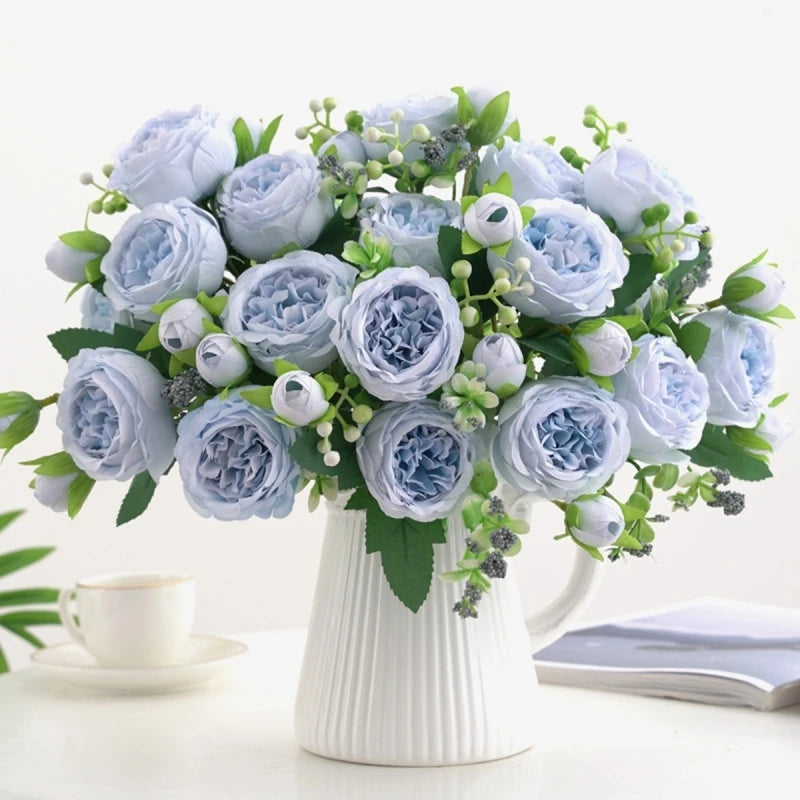 Artificial Rose & Peony Flowers