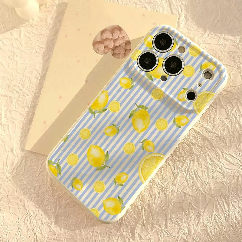 🍋 Watercolor Lemon Slice Phone Case