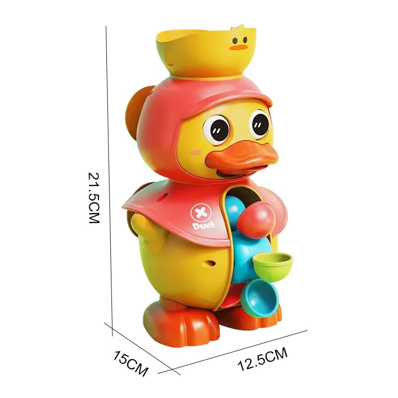 🚿 Duck Bath Water Wheel Toy