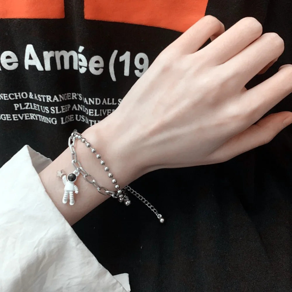 🌸 Zircon Flower Alloy Bracelet