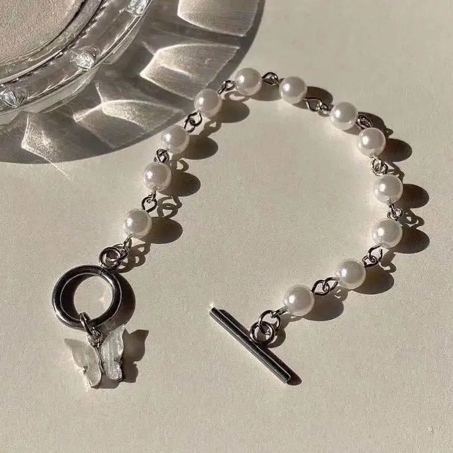 🌸 Zircon Flower Alloy Bracelet