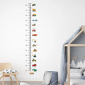 Kids Car Height Chart Wall Sticker