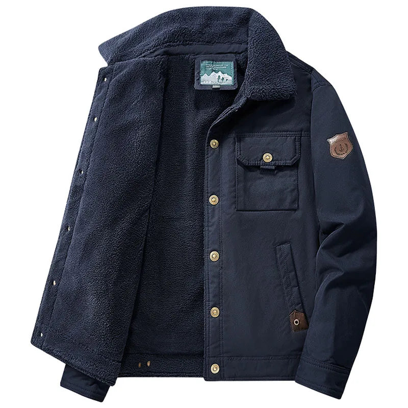 Men's Fleece-Lined Winter Parka