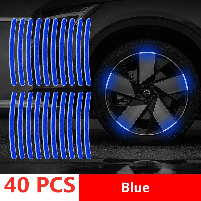 🚗 Reflective Safety Warning Stickers