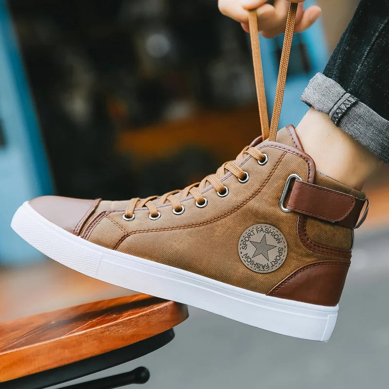 Men's High-Top Sports Sneakers