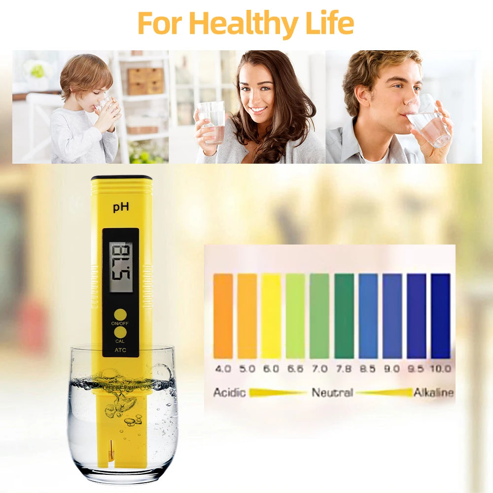 💧 Digital pH Water Tester
