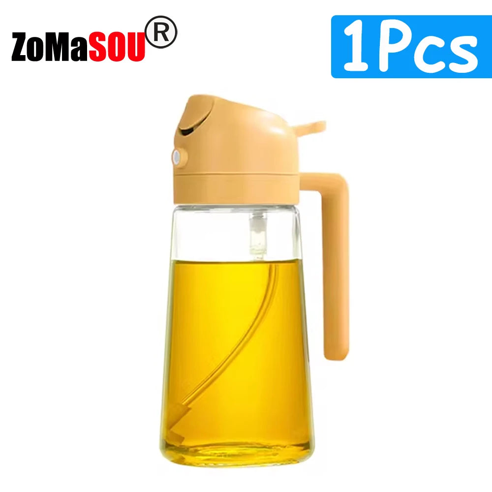 2-in-1 Oil Sprayer & Pourer Bottle