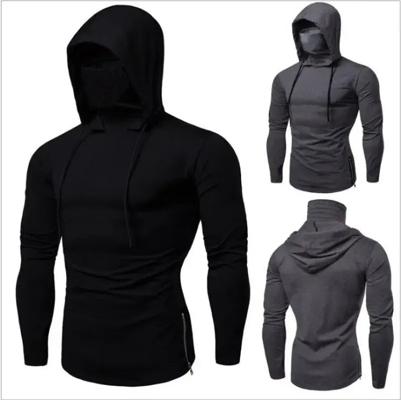 Men's Lightweight Solid Hoodie