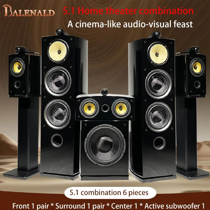 🏠 Nautilus Home Theater Speaker System