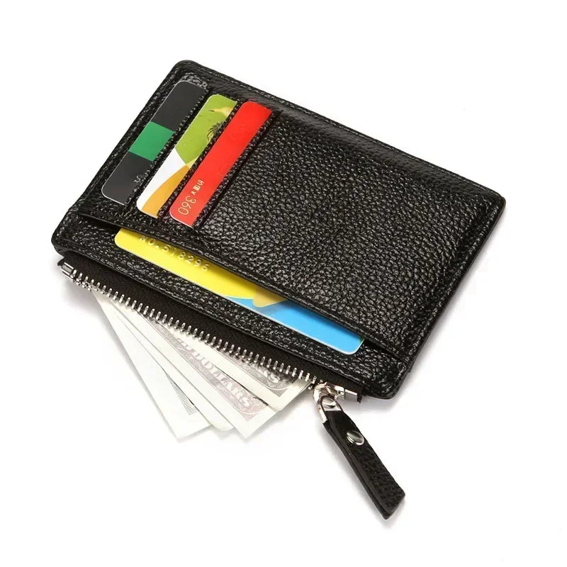 Slim Zip Card Wallet