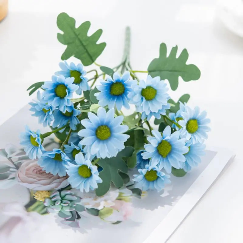 21-Head Silk Daisy Bouquet