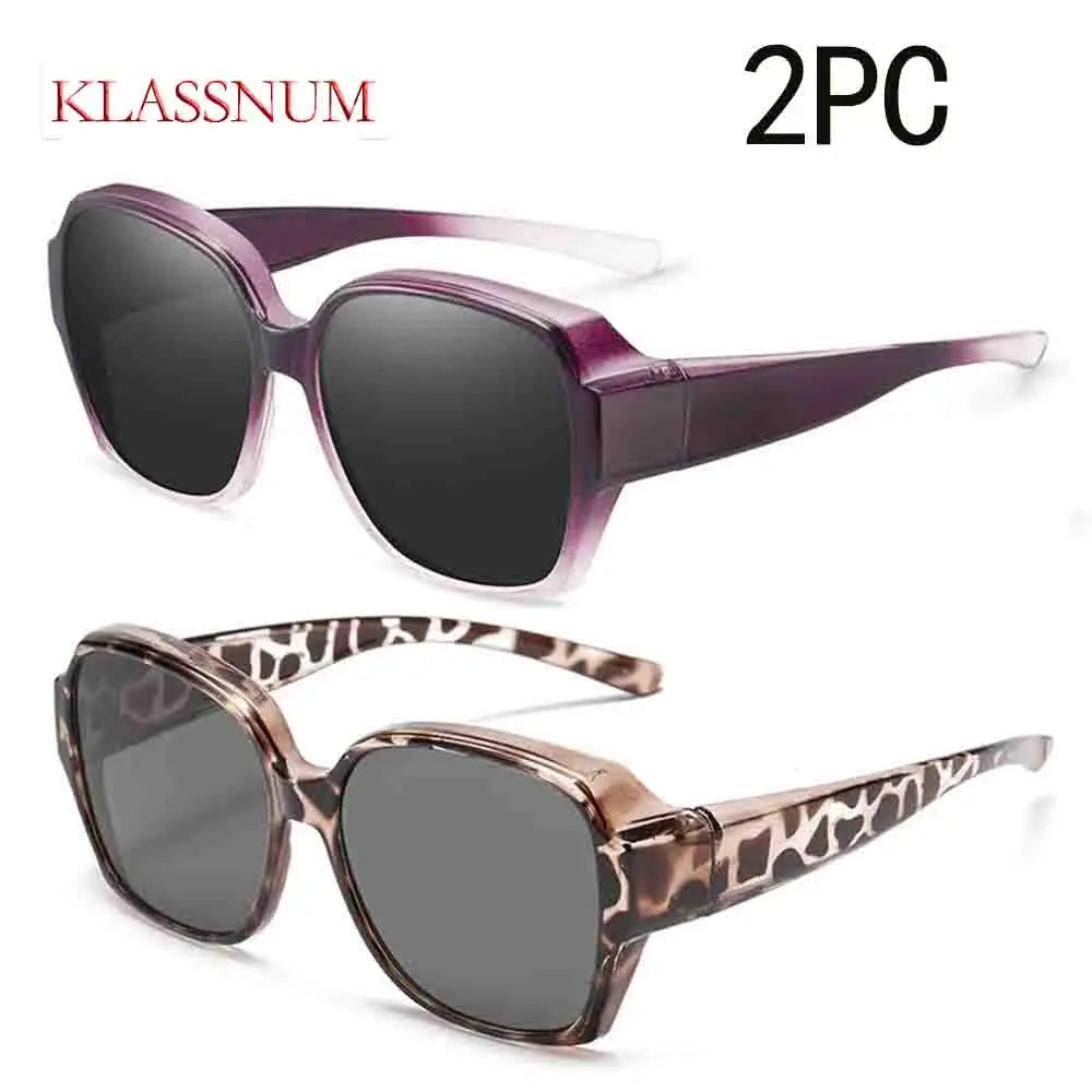 Fit-Over Polarized Wraparound Sunglasses