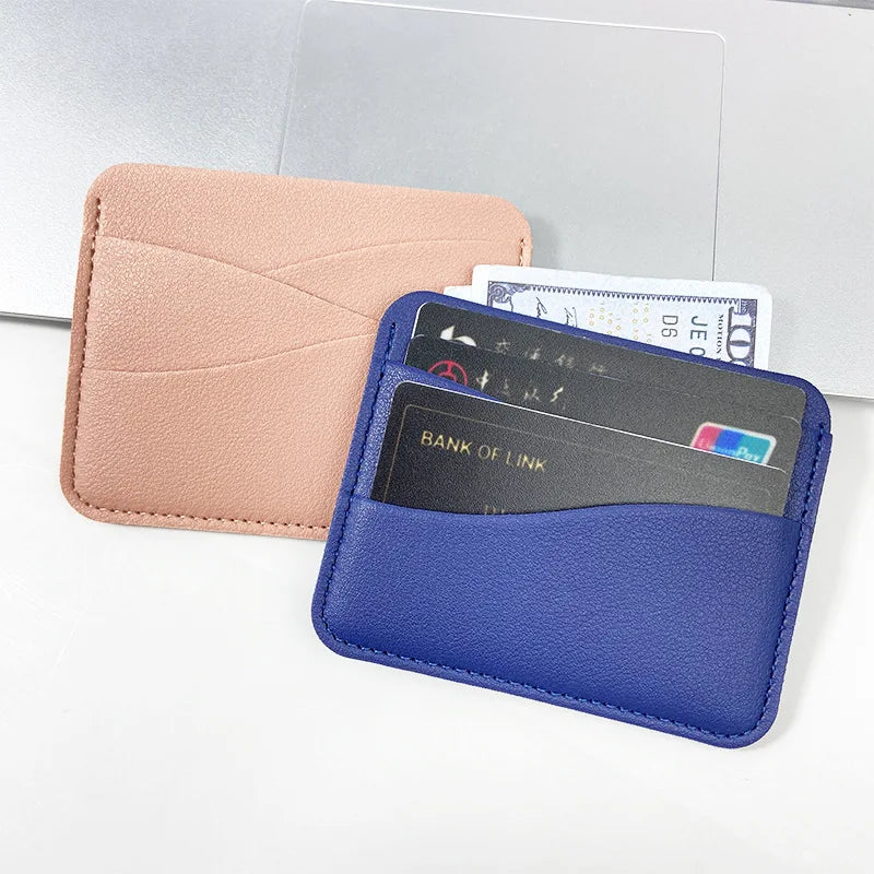 4-Slot Leather Card Holder