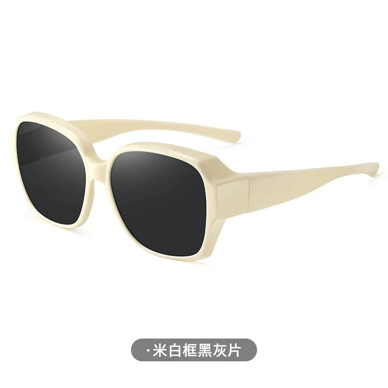 Fit-Over Polarized Wraparound Sunglasses