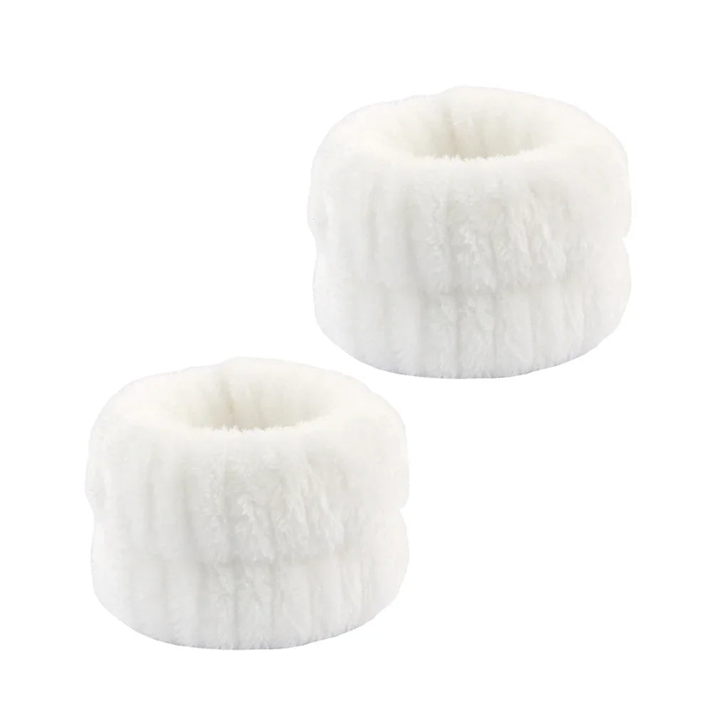 Spa Headband & Wristbands – 3 Pcs