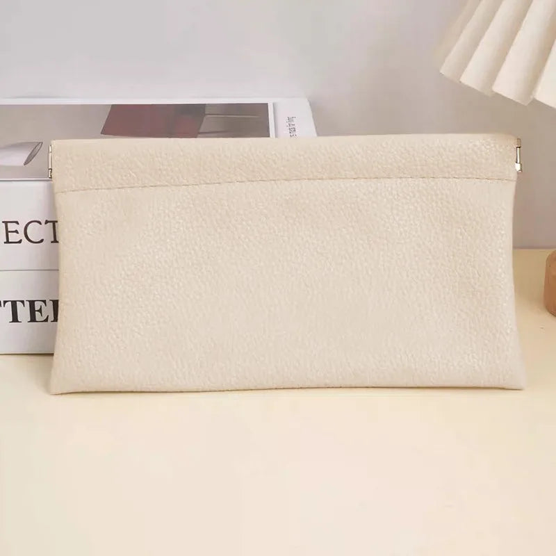 Self-Closing Long Travel Wallet