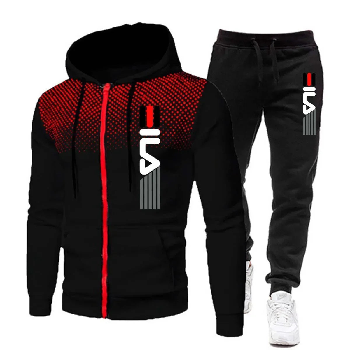 Men's Fleece Hoodie & Sweatpants Set