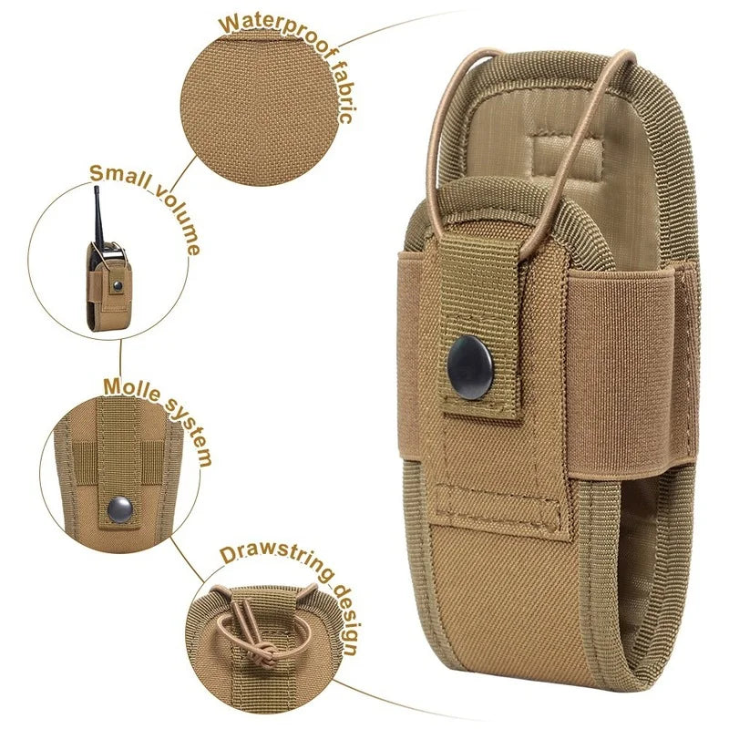 🎒 Tactical Molle Radio Pouch