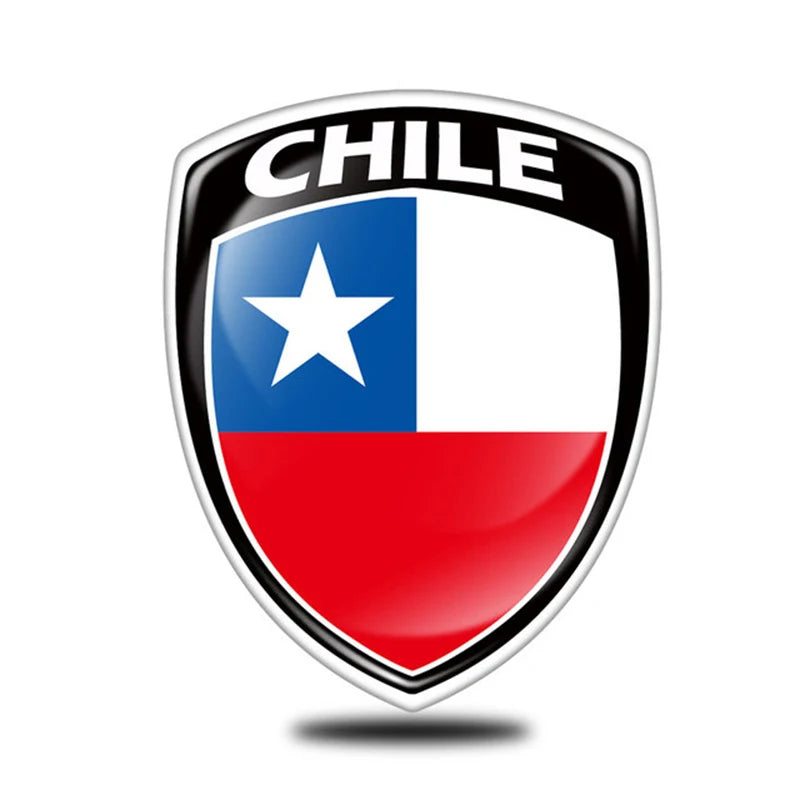 🏳️ 3D Reflective Flag Car Sticker
