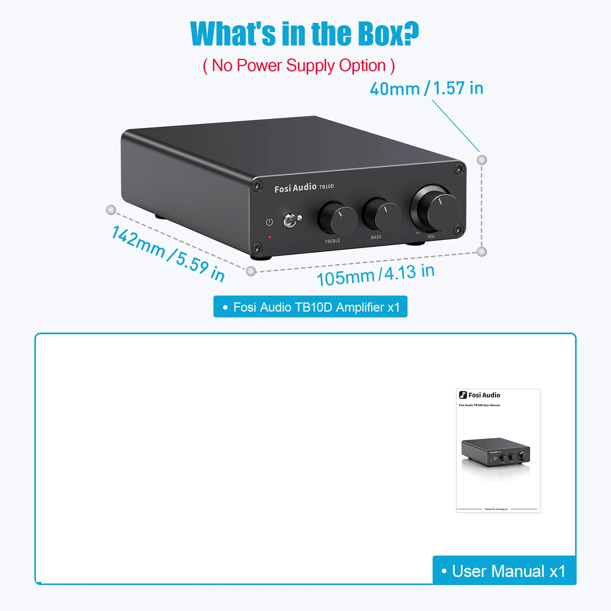 🎶 Fosi Audio 600W HiFi Power Amplifier