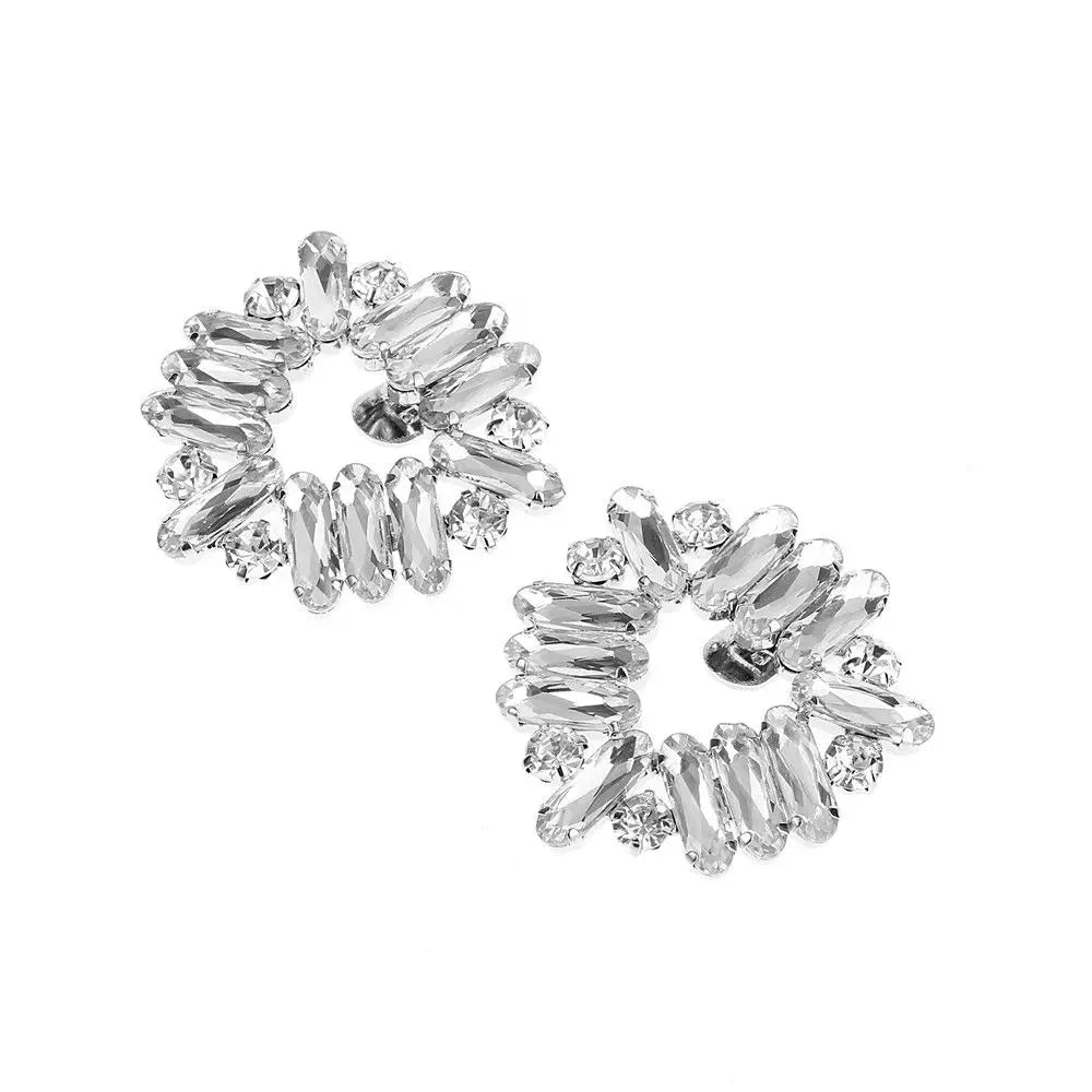 Rhinestone Wedding Shoe Clips
