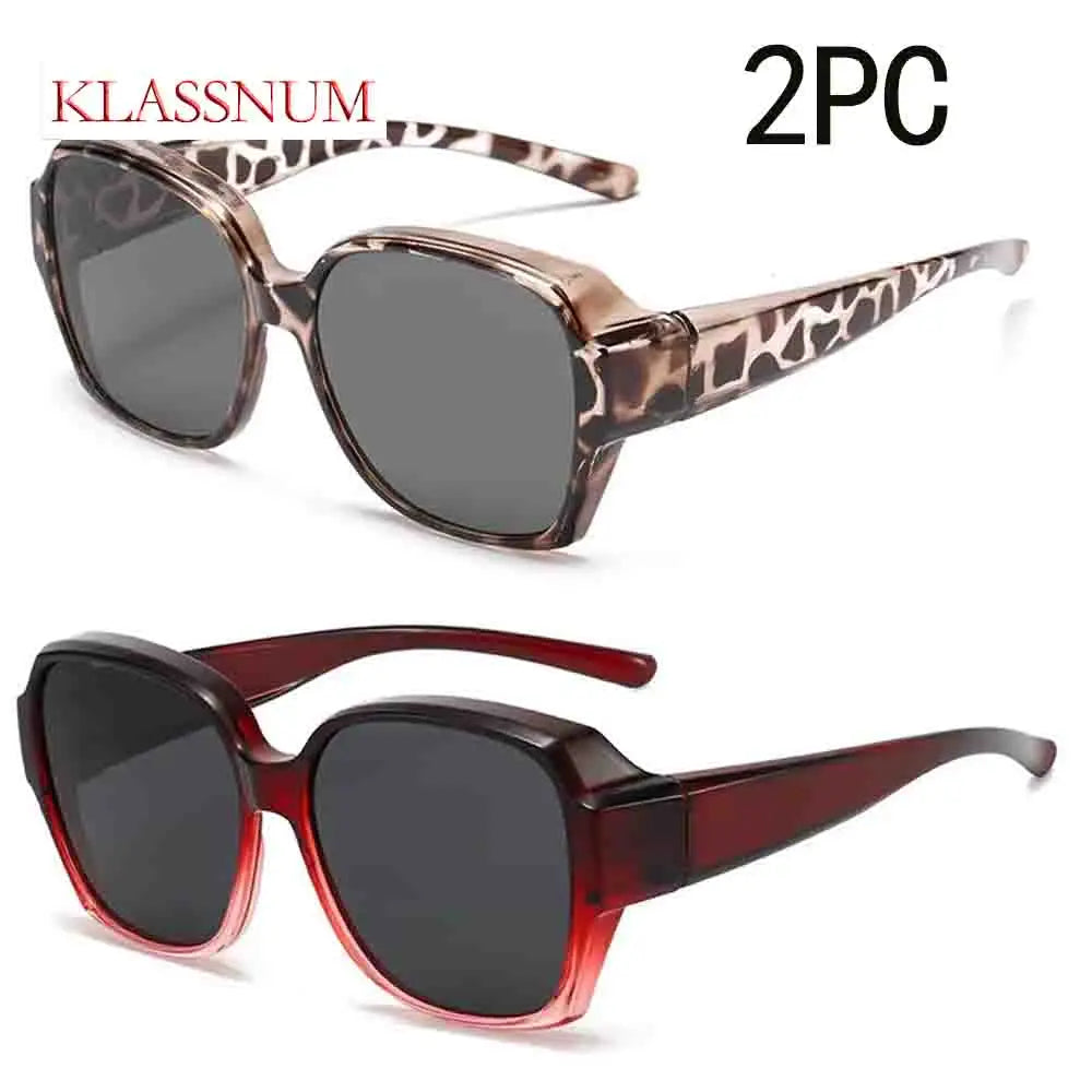 Fit-Over Polarized Wraparound Sunglasses