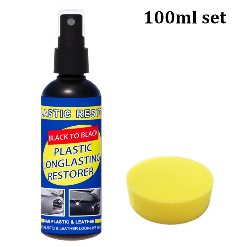 🚗 Car Plastic & Leather Restorer