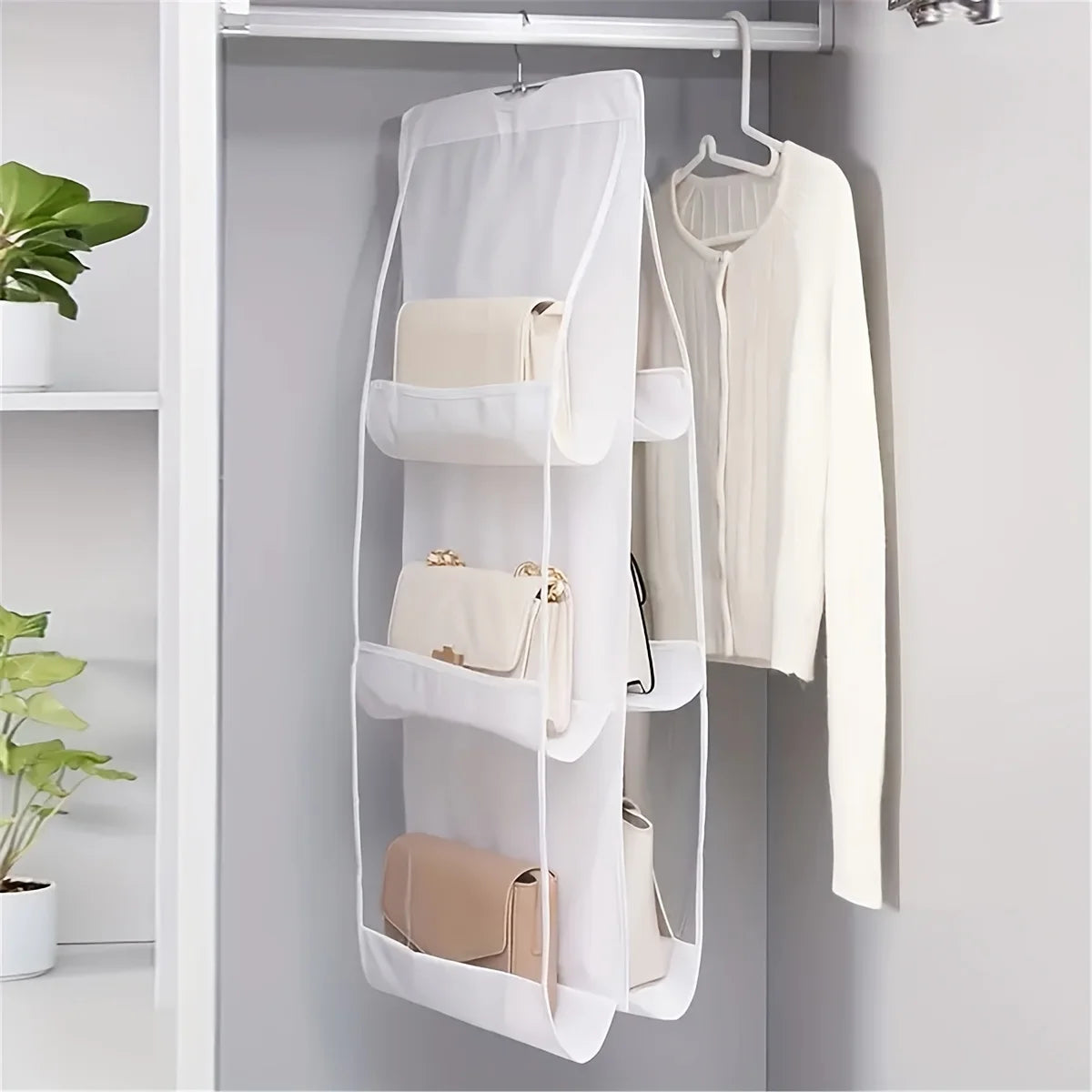 Hanging Handbag Organizer