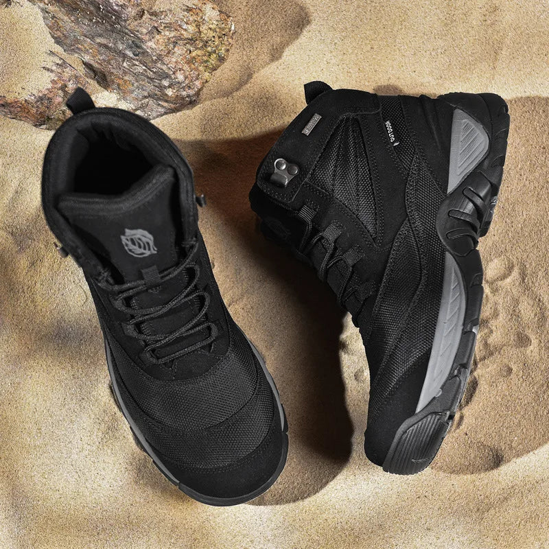 Men's Waterproof Combat Ankle Boots