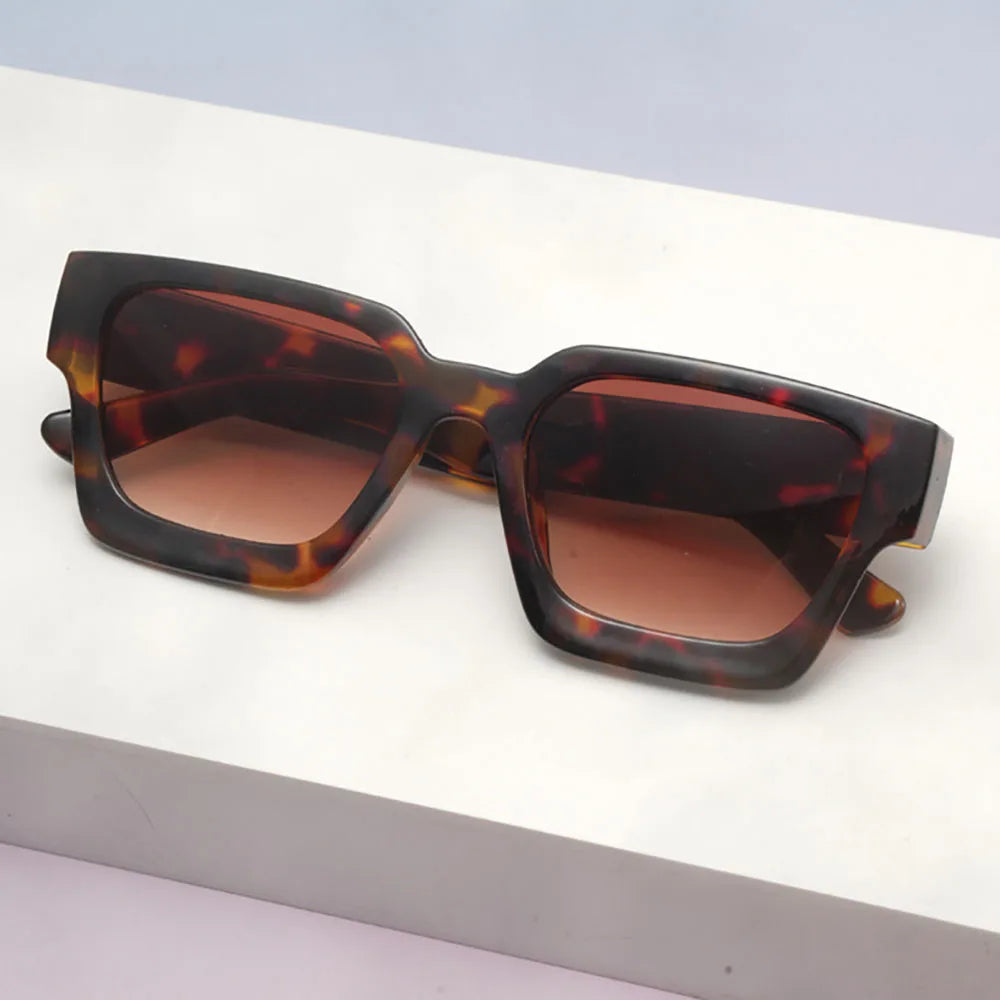 Thick Frame Classic Sunglasses