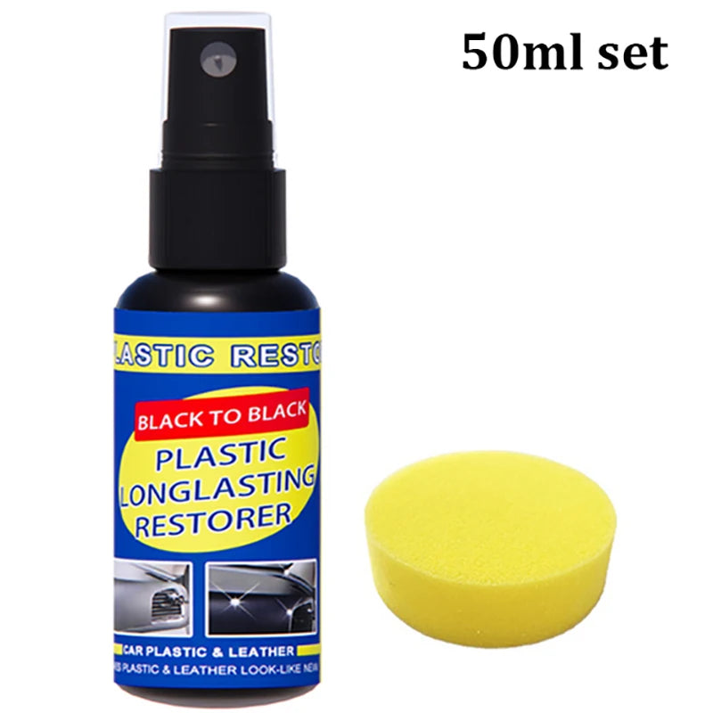 🚗 Car Plastic & Leather Restorer