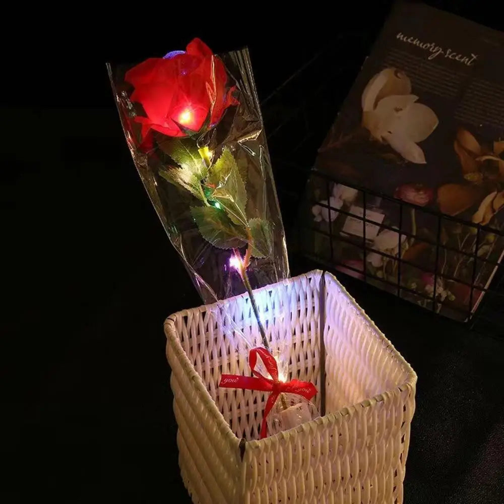 24K Gold Foil Rose Gift