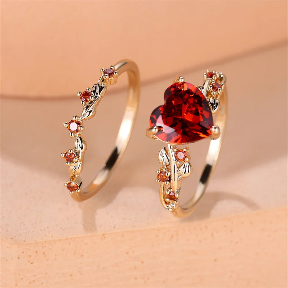 Heart Ring Sets