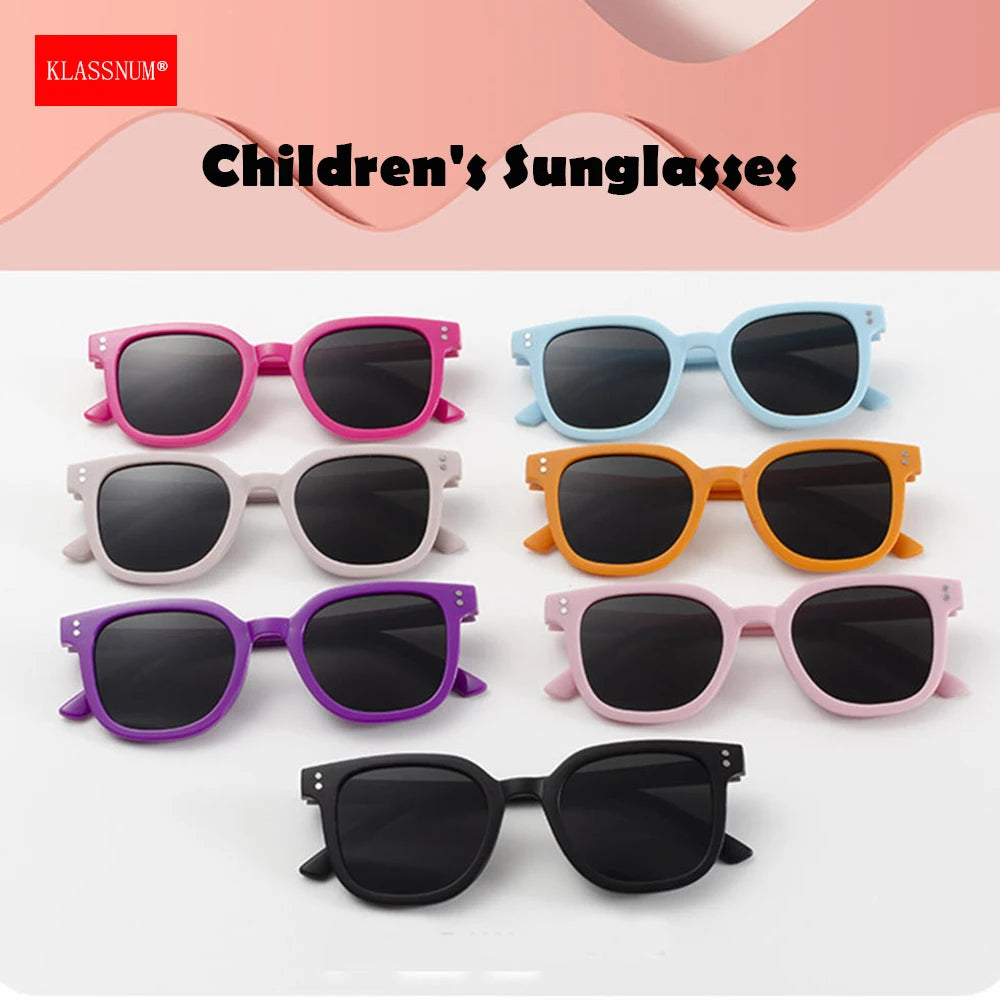 Kids' Square Sunglasses (2–8 Years)