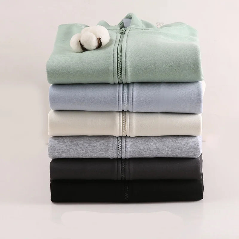 Men's Loose Zip-Up Hoodie