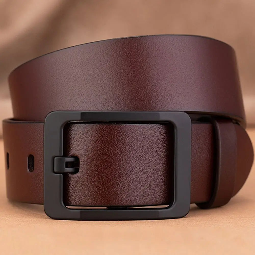 Retro Leather Dress Belt