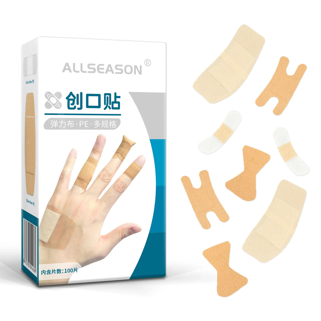 Waterproof Breathable Bandages – 100 Pcs